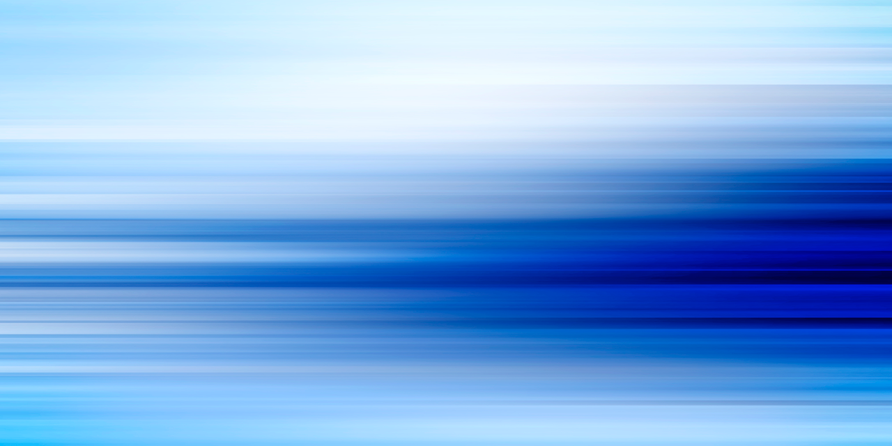 Abstract blue horizontal lines