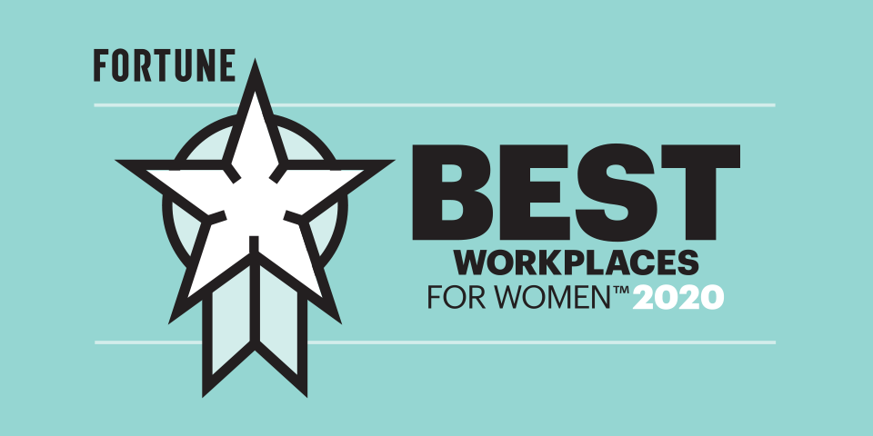 FORTUNE Best Workplaces for Women 2020 Logo