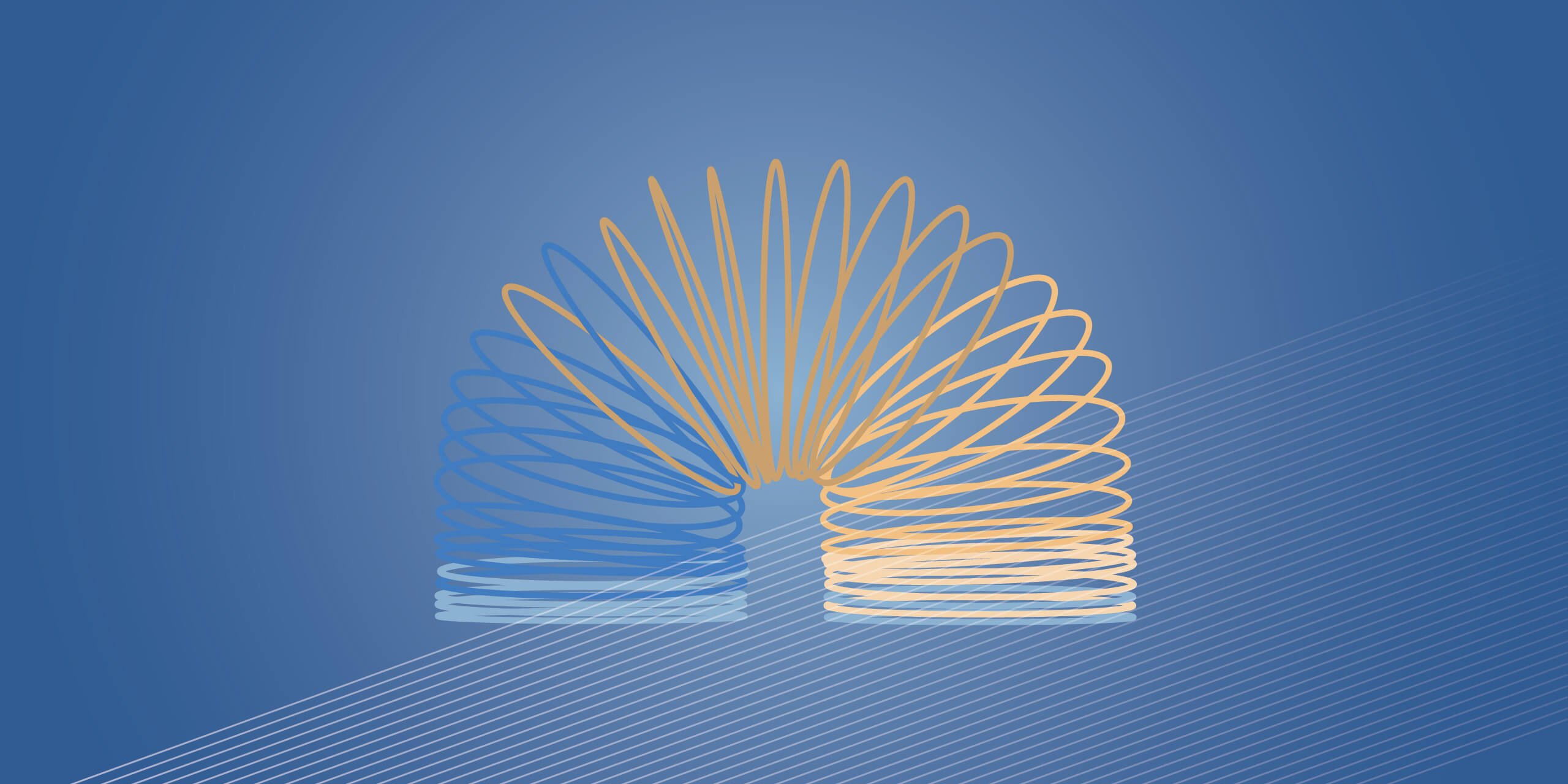 Slinky spiral spring toy