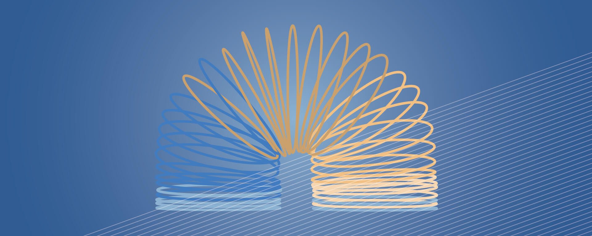 Slinky spiral spring toy