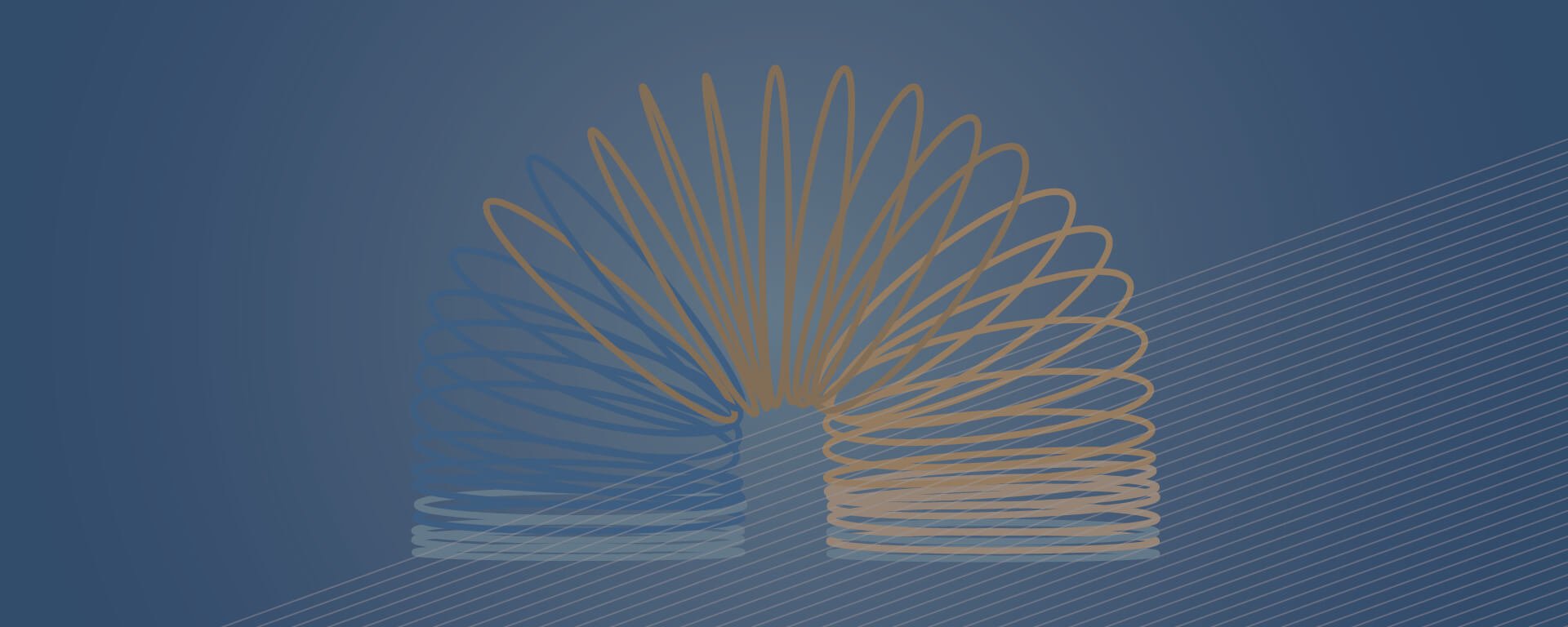 Slinky spiral spring toy